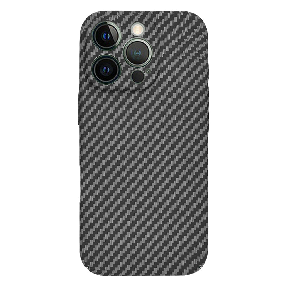 Skyddsfodral för Apple iPhone 13 Pro, Techsuit, Carbonite FiberShell, Svart
