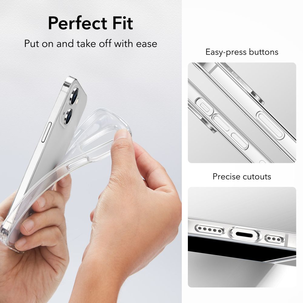 Skyddsfodral för Apple iPhone 14 / 13, ESR, Project Zero, Transparent
