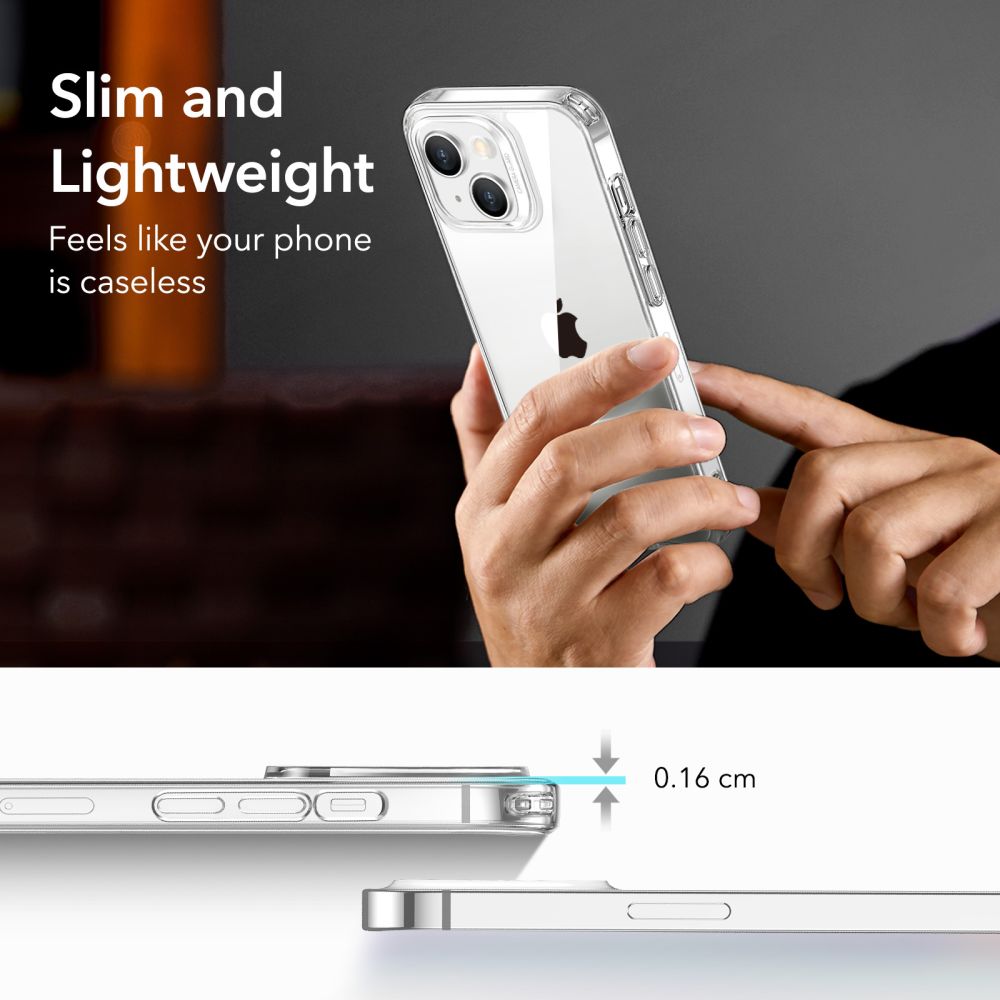 Skyddsfodral för Apple iPhone 14 / 13, ESR, Project Zero, Transparent