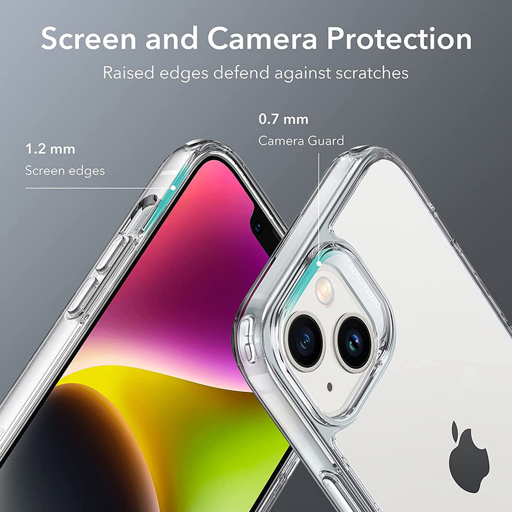 Skyddsfodral för Apple iPhone 14 Plus, ESR, Air Shield Boost Kickstand, Transparent