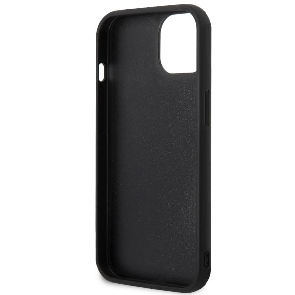 Skyddsfodral för Apple iPhone 14 Plus, Karl Lagerfeld, 3D Rubber Ikonik Karl, Svart
