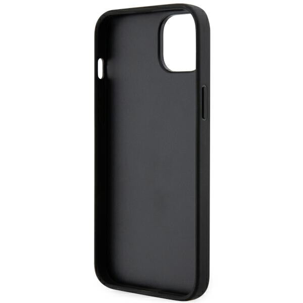 Fodral för Apple iPhone 14 Plus, Karl Lagerfeld, Saffiano Monogram Ikonik Karl, Svart