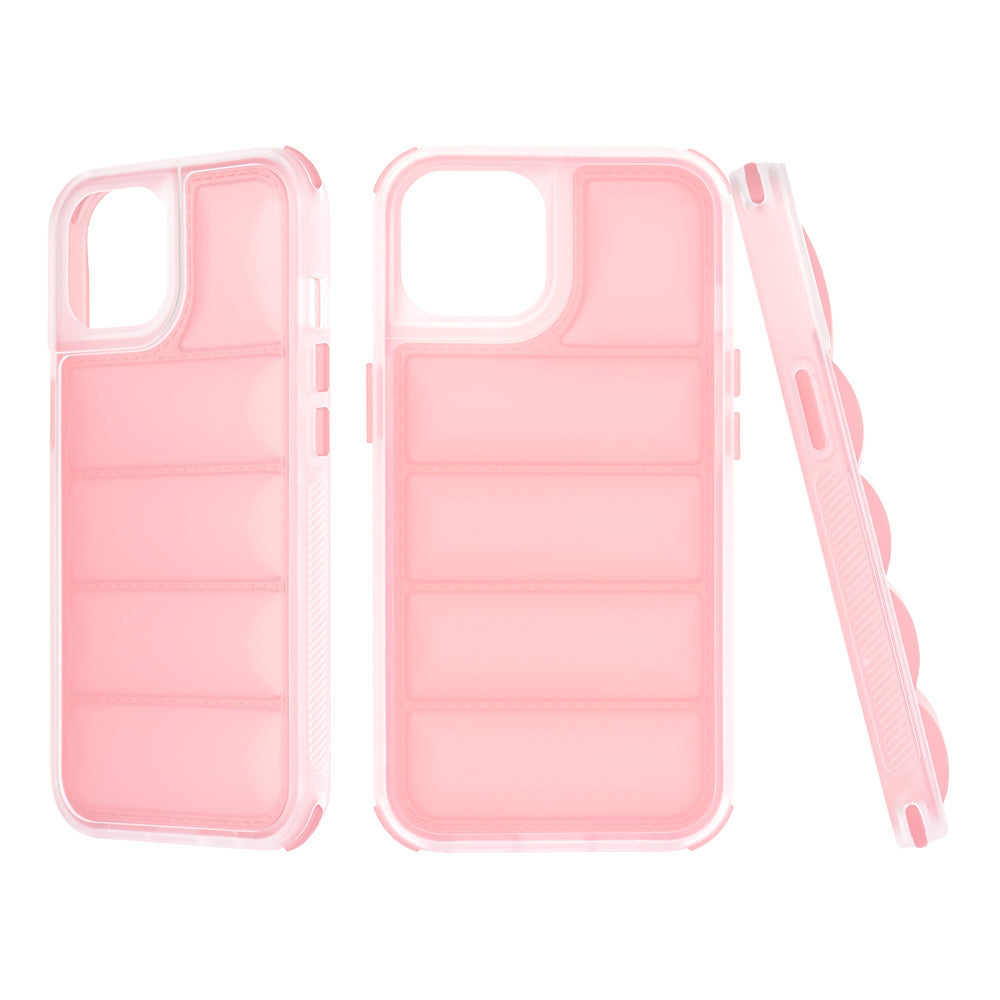 Skyddsfodral för Apple iPhone 14, Techsuit, Wave Shield, Rosa