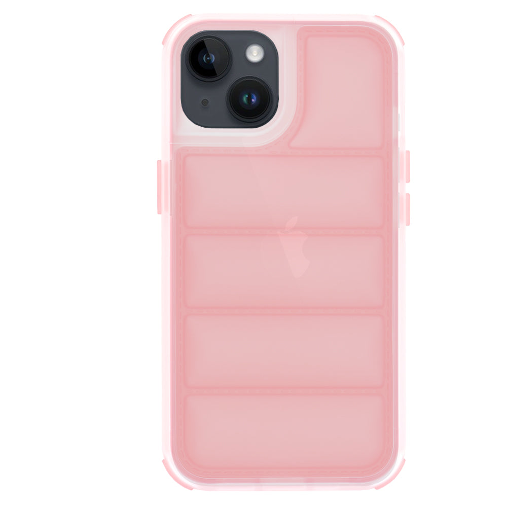 Skyddsfodral för Apple iPhone 14, Techsuit, Wave Shield, Rosa