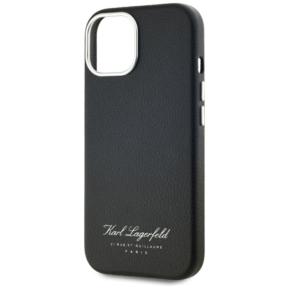 Case for Apple iPhone 15, Karl Lagerfeld, RSG, Black