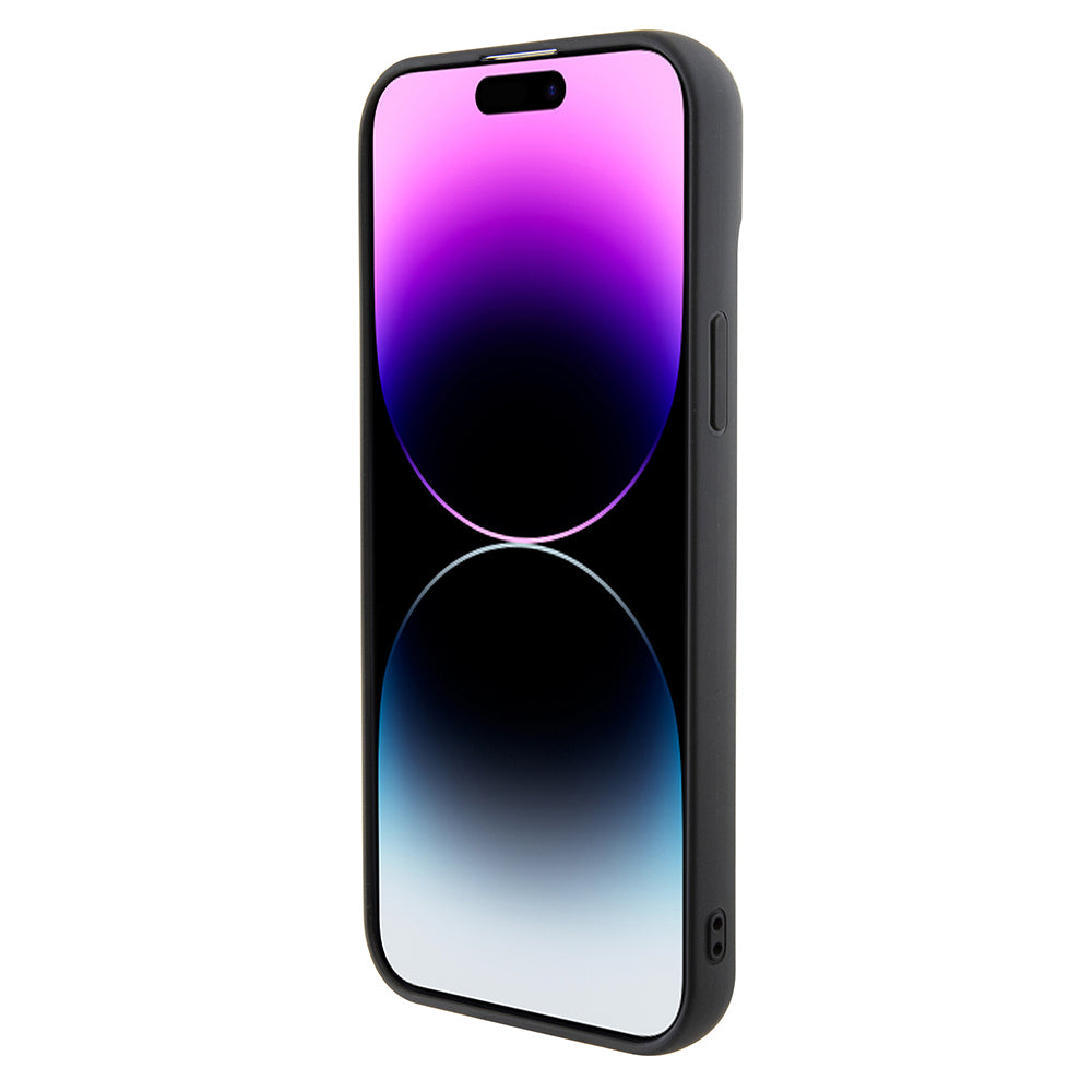 Skyddsfodral för Apple iPhone 15 Plus, Karl Lagerfeld, 3D Rubber Multi Logo, Svart