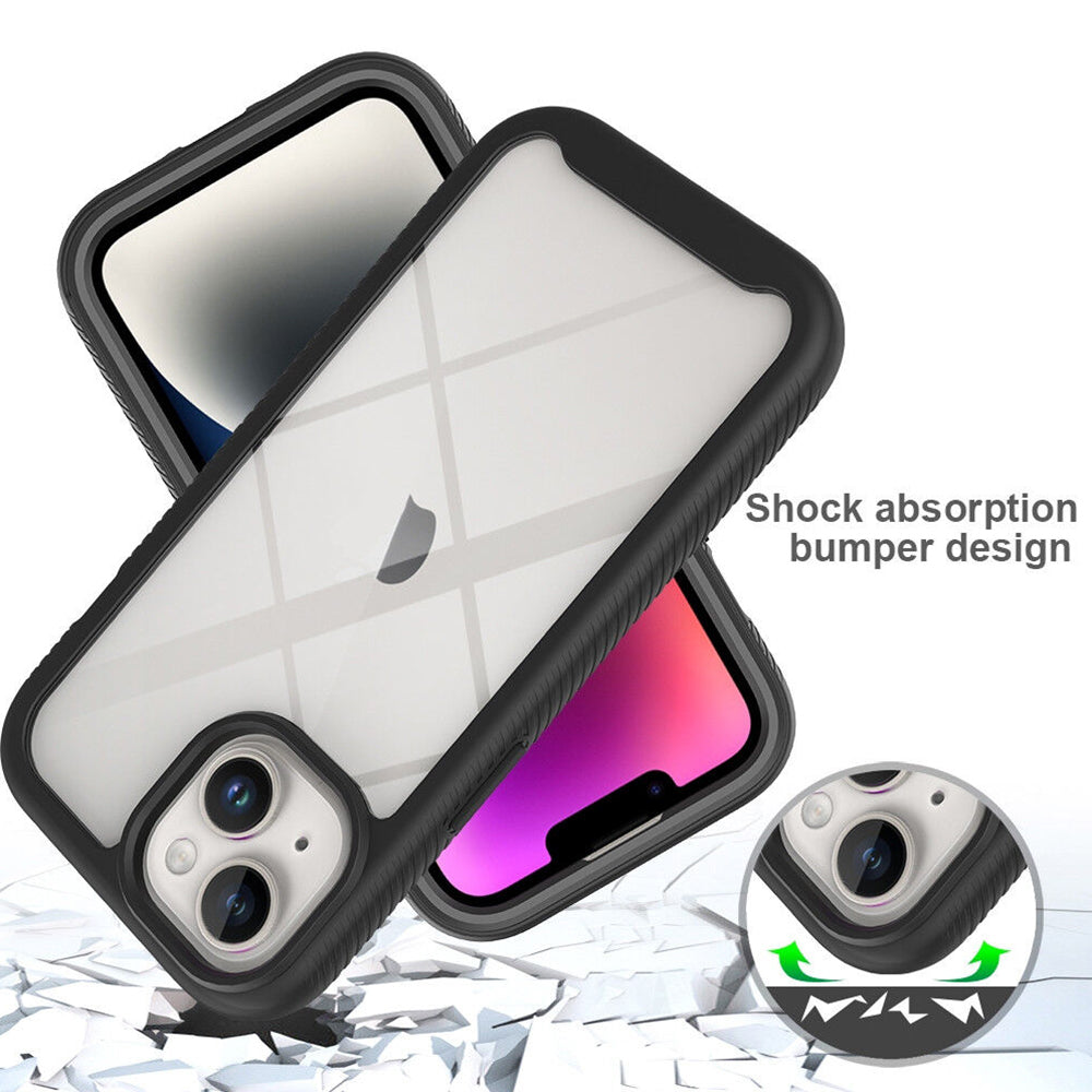 Fodral för Apple iPhone 15 Plus, Techsuit, Defense360 Pro, Svart