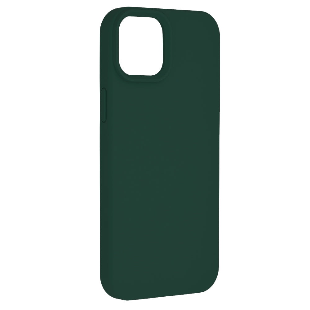 Skyddsfodral för Apple iPhone 15 Plus, Techsuit, Soft Edge, Mörkgrön
