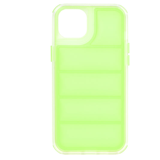Fodral för Apple iPhone 15 Plus, Techsuit, Wave Shield, Grön