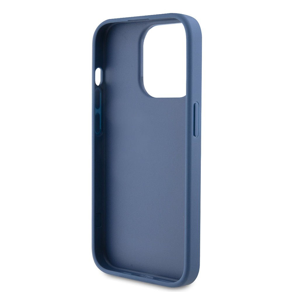 Skyddsfodral för Apple iPhone 15 Pro, Guess, 4G Stripe, Blå
