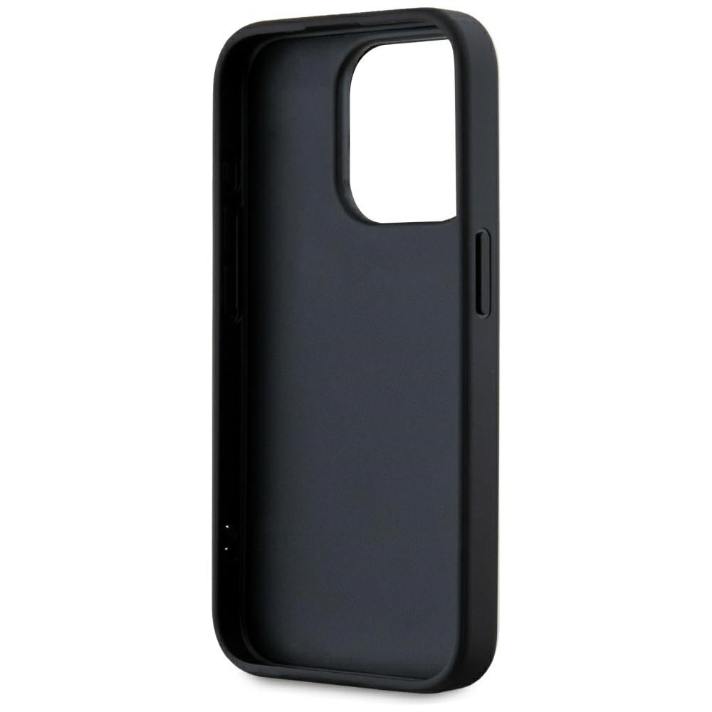Fodral för Apple iPhone 15 Pro, Karl Lagerfeld, Saffiano Athleisure Stripes with Strap, Rosie