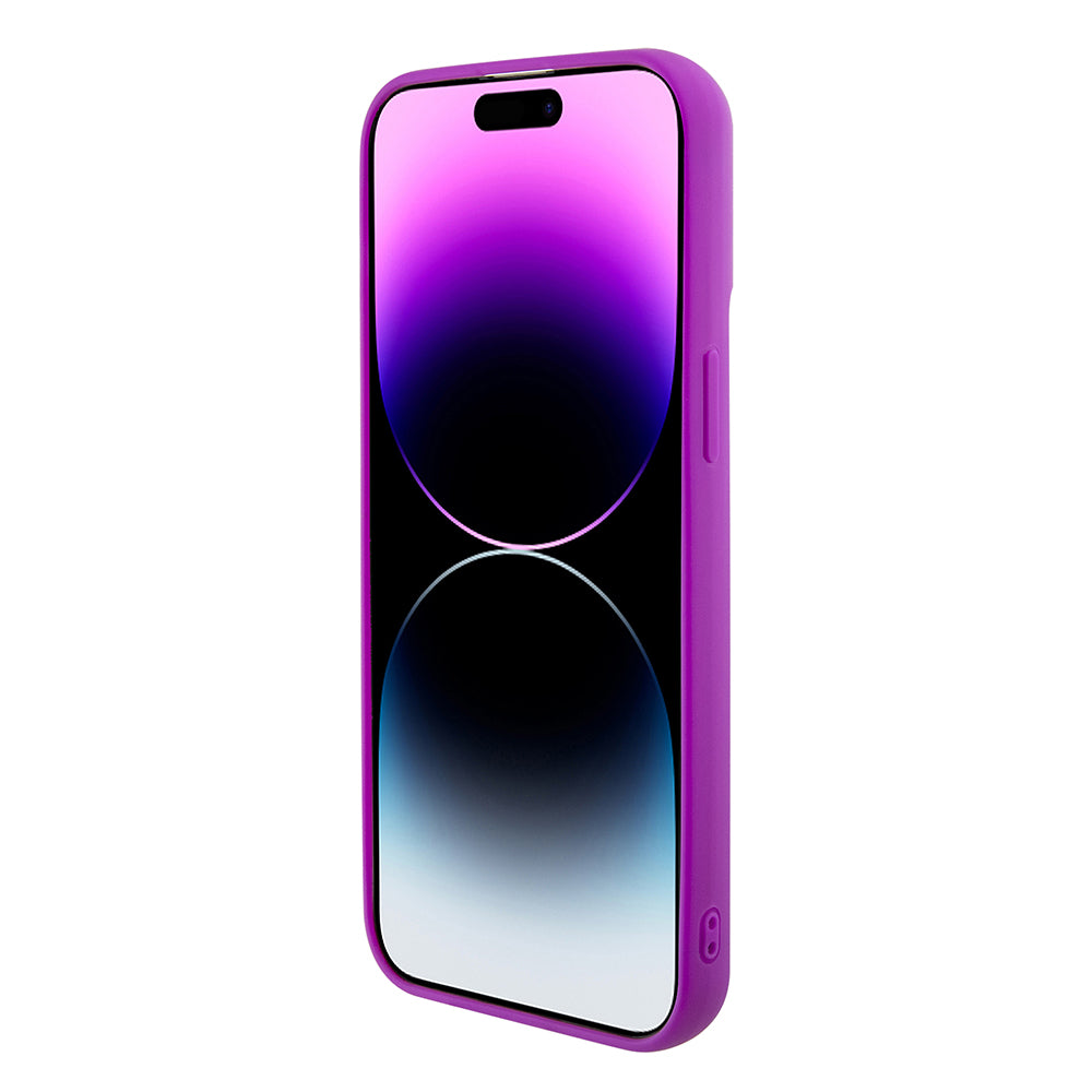 Case for Apple iPhone 15 Pro Max, Guess, Disco Metal Script, Fuchsia