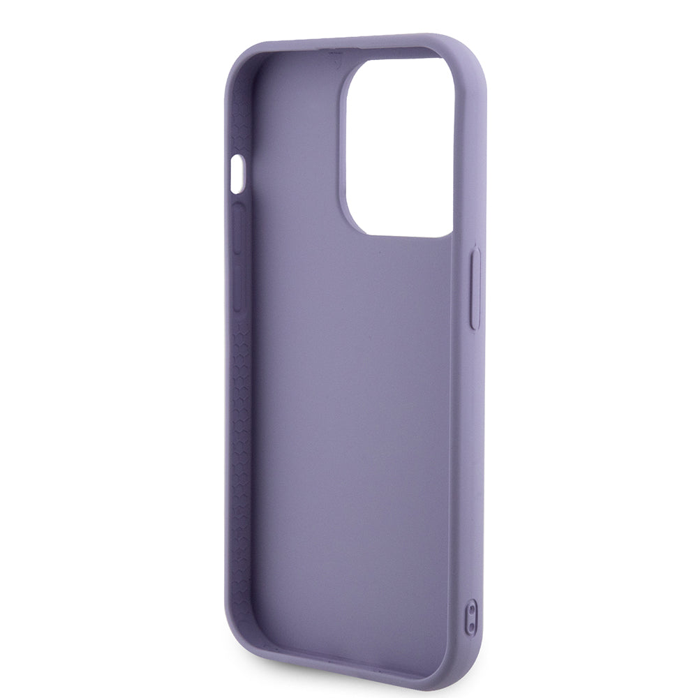 Fodral för Apple iPhone 15 Pro Max, Guess, Sequin Script Metal, Lila