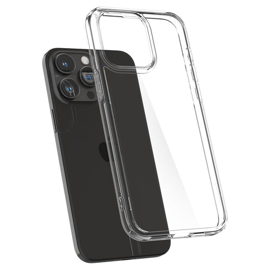 Skyddsfodral för Apple iPhone 15 Pro Max, Spigen, Ultra Hybrid, Transparent