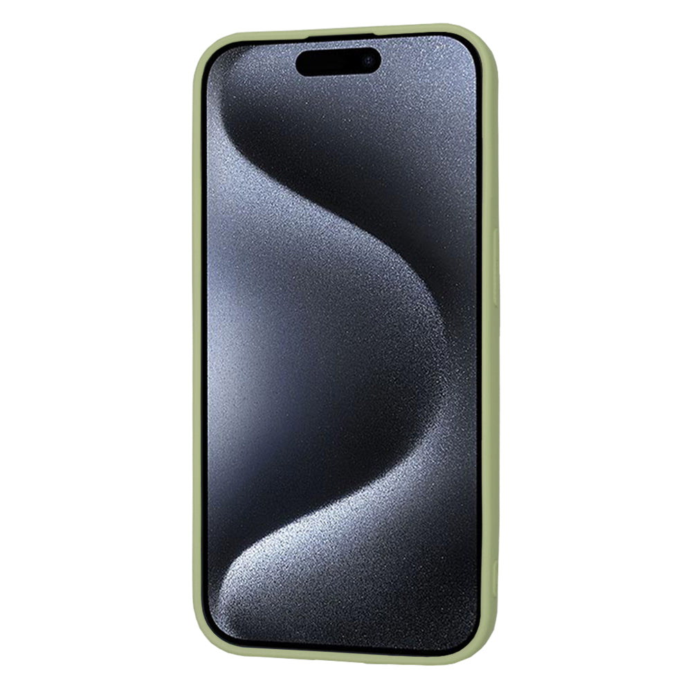 Skyddsfodral för Apple iPhone 15 Pro, Techsuit, SoftFlex, Matcha