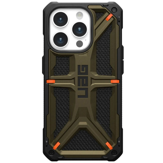 Fodral för Apple iPhone 15 Pro, Urban Armor Gear, Monarch Kevlar, Grön