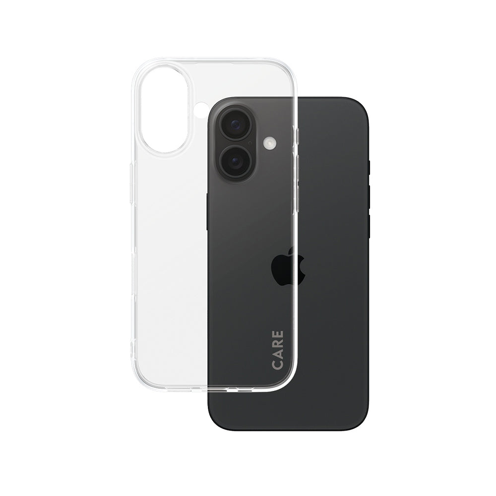Skyddsfodral för Apple iPhone 16, PanzerGlass, Fashionable Care, Transparent