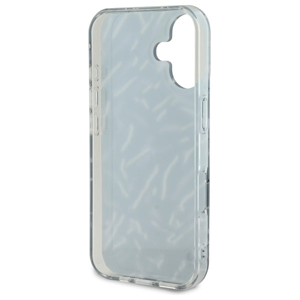 Skyddsfodral för Apple iPhone 16 Plus, Karl Lagerfeld, Zebra med snoddrem, Lila