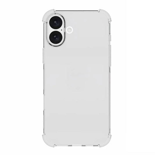 Fodral för Apple iPhone 16 Plus, Techsuit, Stötsäker Klar (Stort Objektivhål), Transparent