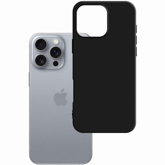 Fodral för Apple iPhone 16 Pro, 3MK, Matt svart