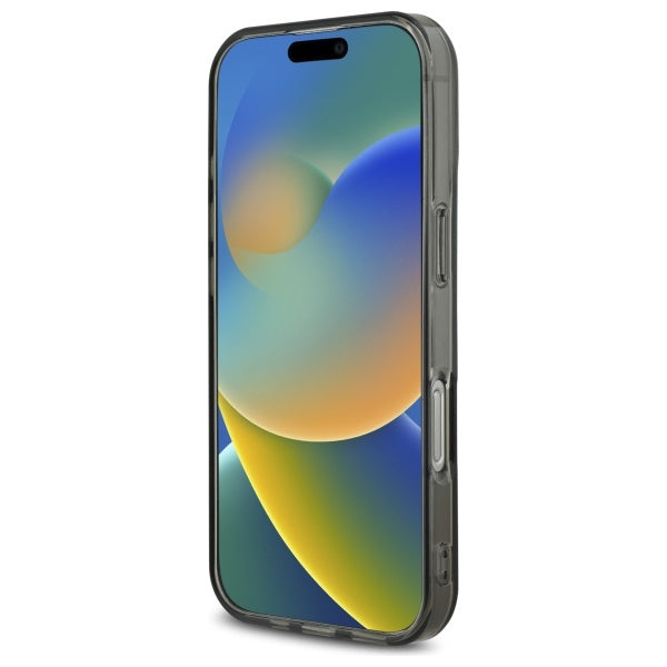 Skyddsfodral för Apple iPhone 16 Pro Max, Guess, IML Heart, Svart