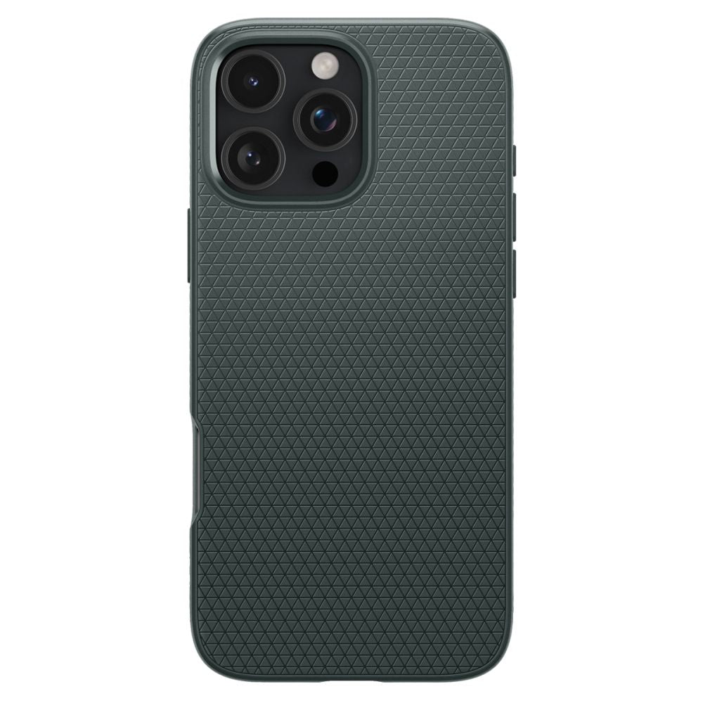 Skyddsfodral för Apple iPhone 16 Pro, Spigen, Liquid Air, Grön ACS08119