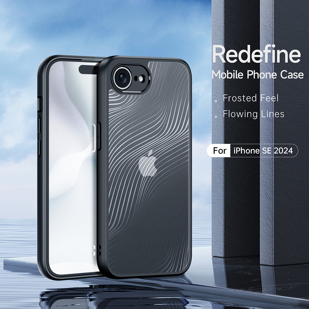 Skyddsfodral för Apple iPhone 17e / 16e, DUX DUCIS, Aimo, Svart
