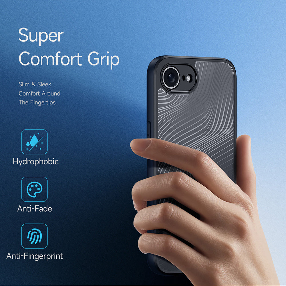 Skyddsfodral för Apple iPhone 17e / 16e, DUX DUCIS, Aimo, Svart