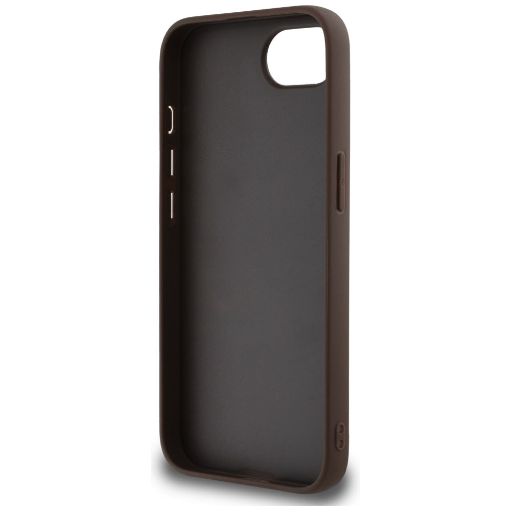 Fodral för Apple iPhone 17e / 16e, Guess, 4G Big Logo, Brun