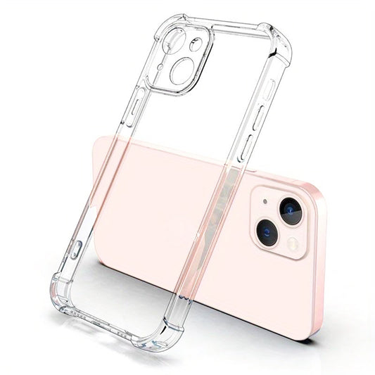Fodral för Apple iPhone 17e / 16e, Techsuit, Stötsäker Klar, Transparent