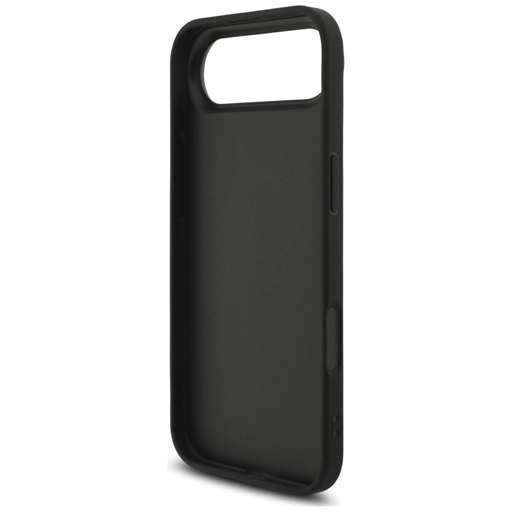 Skyddsfodral för Apple iPhone 17 Air, Guess, 4G Classic Logo med rem, Svart