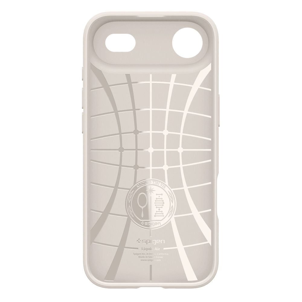 Skyddsfodral för Apple iPhone 17 Air, Spigen, Liquid Air, Beige