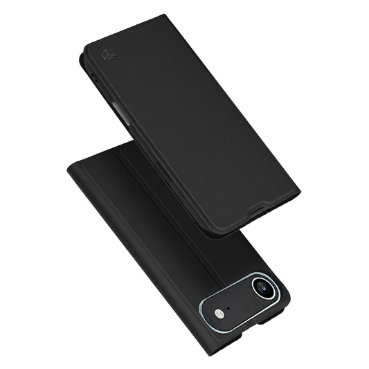 Fodral för Apple iPhone 17 Air, Techsuit, Magskin Book, Svart