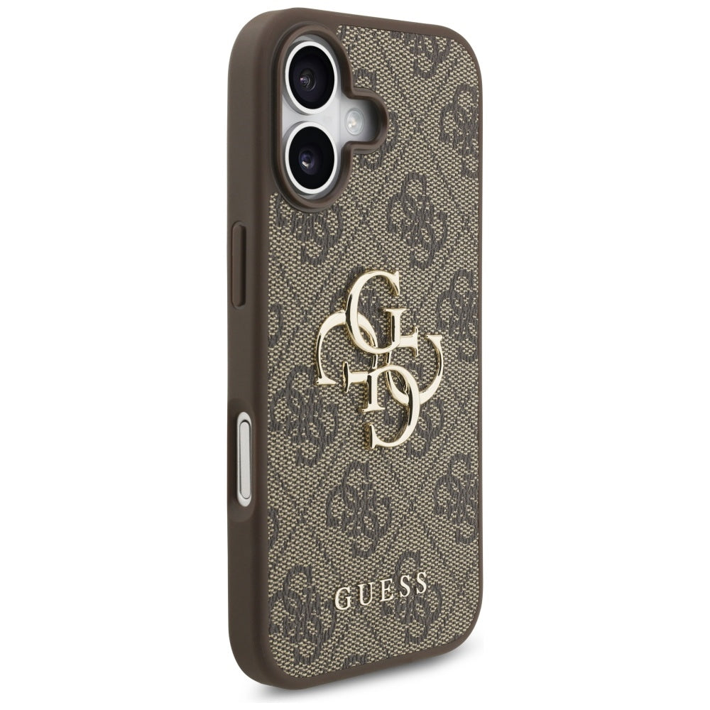 Skyddsfodral för Apple iPhone 17, Guess, 4G Big Logo, Brun
