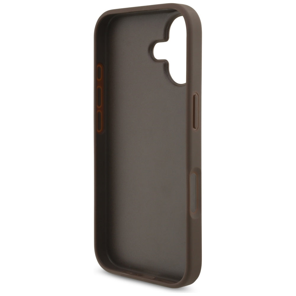 Skyddsfodral för Apple iPhone 17, Guess, 4G Big Logo, Brun