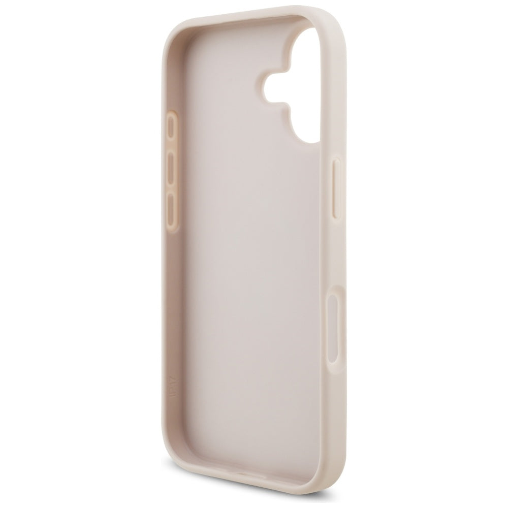 Fodral för Apple iPhone 17, Guess, 4G Big Logo, Rosa