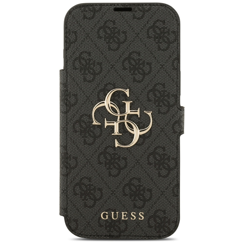 Fodral för Apple iPhone 17 Pro Max, Guess, 4G Metal Logo, Svart