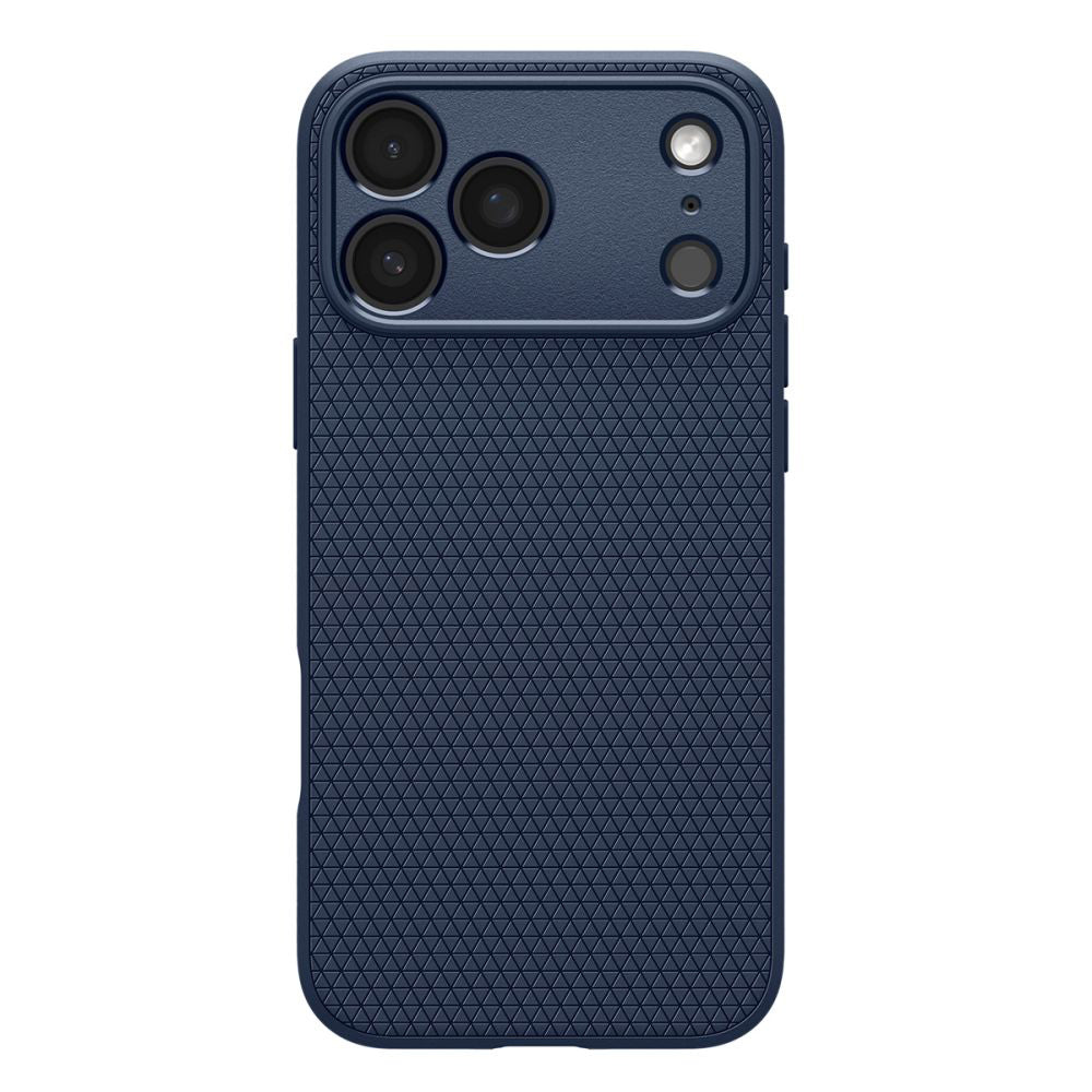 Skyddsfodral för Apple iPhone 17 Pro Max, Spigen, Liquid Air, Marinblå ACS10266