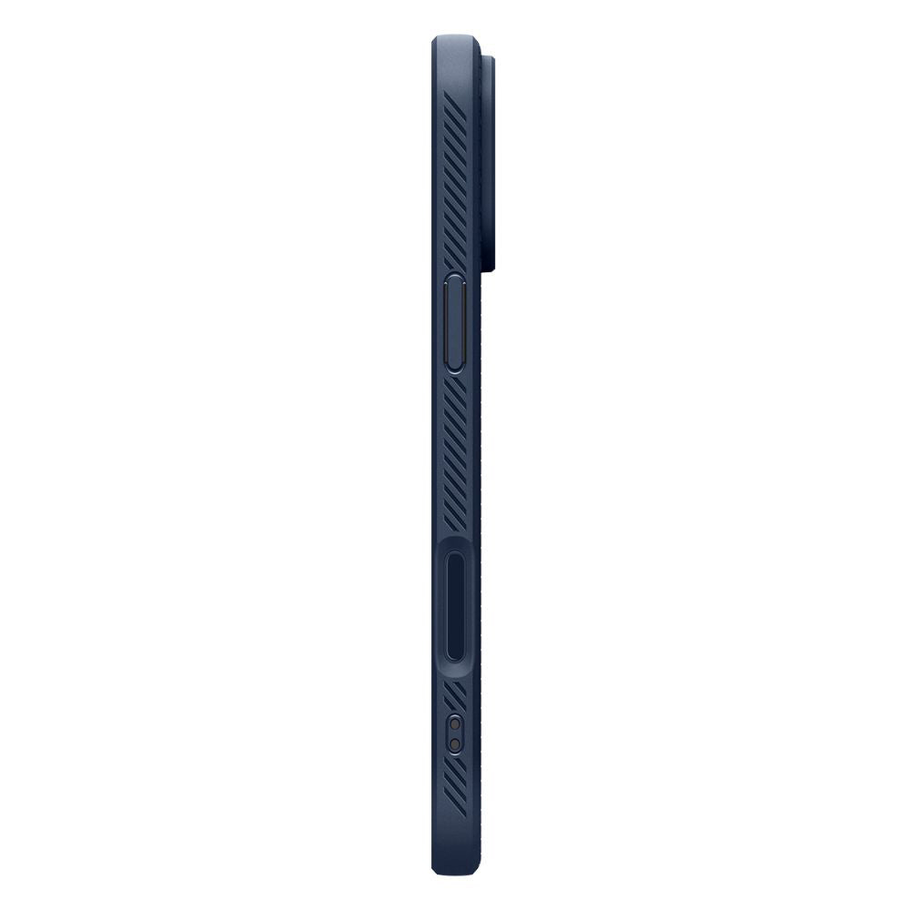 Skyddsfodral för Apple iPhone 17 Pro Max, Spigen, Liquid Air, Marinblå ACS10266