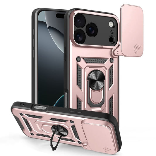 Skyddsfodral för Apple iPhone 17 Pro Max, Techsuit, CamShield, Rosa