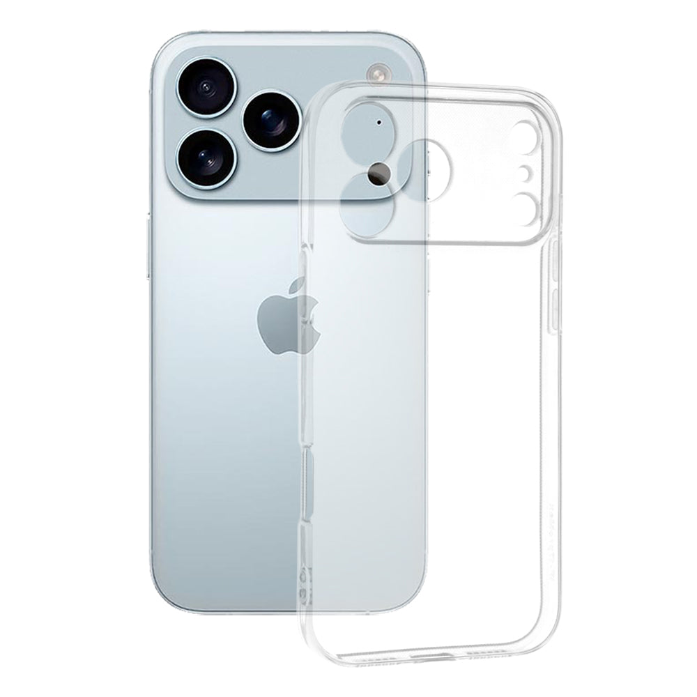 Skyddsfodral för Apple iPhone 17 Pro Max, Techsuit, Klar, Transparent