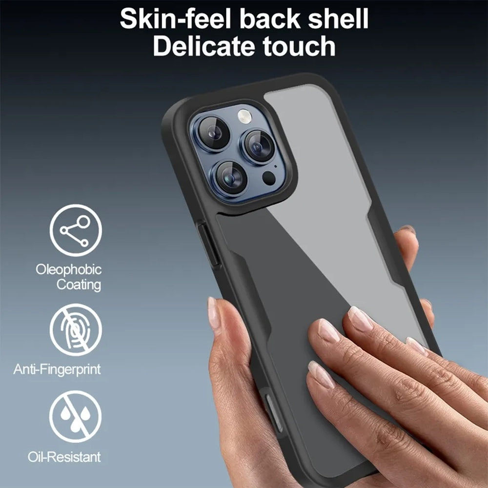 Skyddsfodral för Apple iPhone 17 Pro Max, Techsuit, ColorVerse 360, Rosa