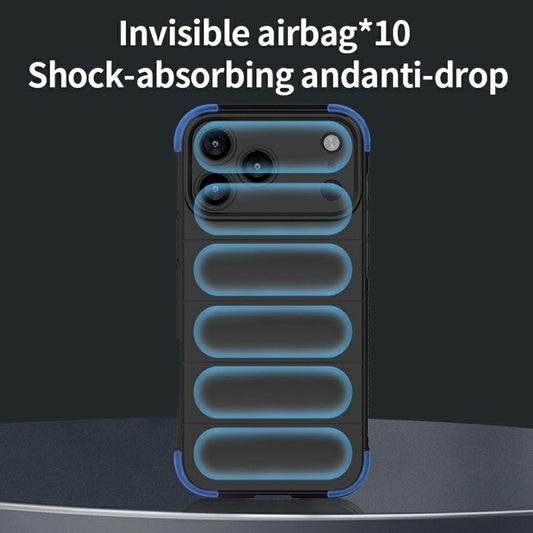 Skyddsfodral för Apple iPhone 17 Pro Max, Techsuit, Magic Shield, Blå