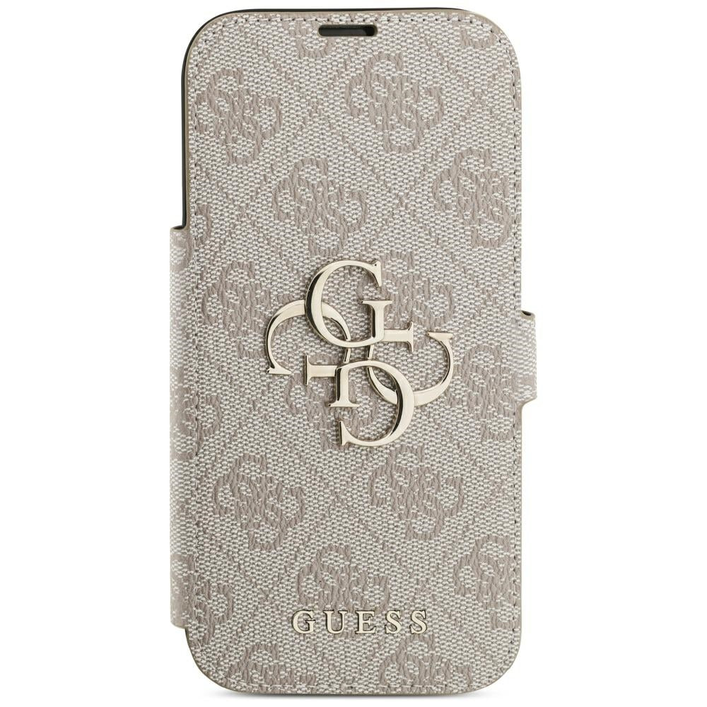 Fodral för Apple iPhone 18 Pro / 17 Pro, Guess, 4G Metallogo, Rosa