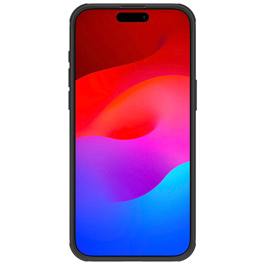 Fodral till Apple iPhone 16 Plus, Nillkin, Super Frosted Shield Pro, Svart