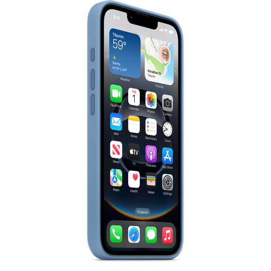 Fodral för Apple iPhone 16e, Blå MD3Q4ZM/A