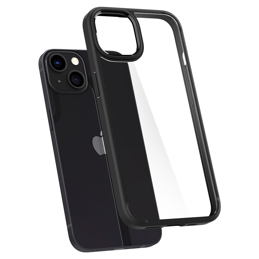 Fodral till Apple iPhone 13, Spigen, Ultra Hybrid, Svart