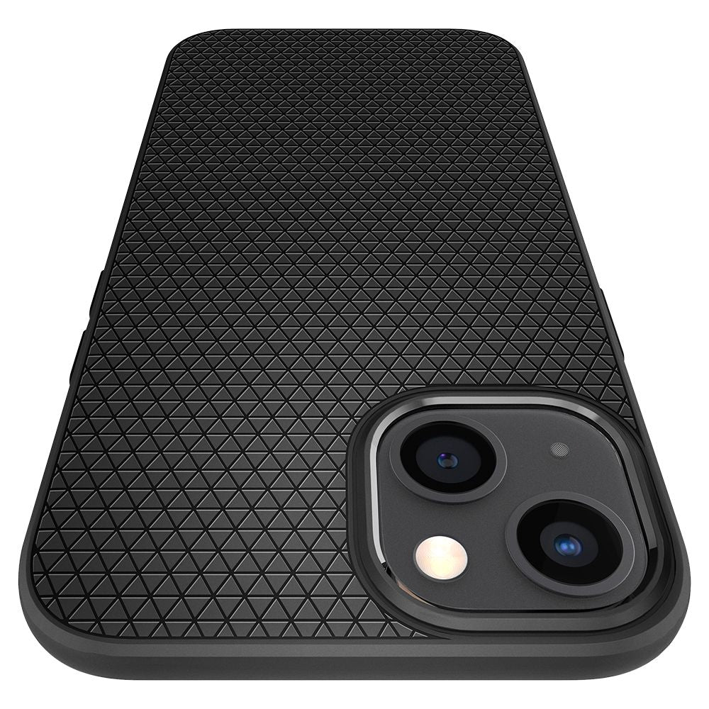 Fodral till Apple iPhone 13, Spigen, Liquid Air, Svart