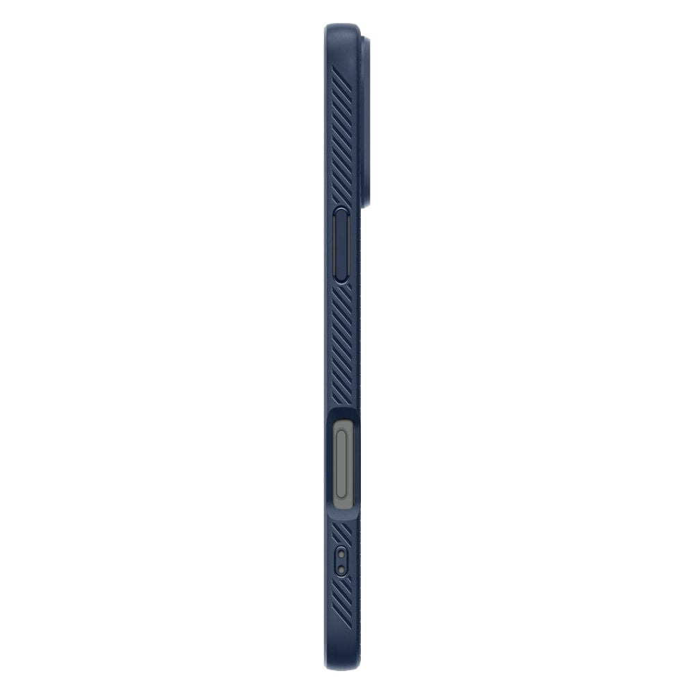 Fodral till Apple iPhone 16 Pro, Spigen, Liquid Air, Blå ACS08118