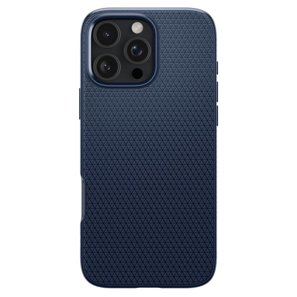 Fodral till Apple iPhone 16 Pro, Spigen, Liquid Air, Blå ACS08118
